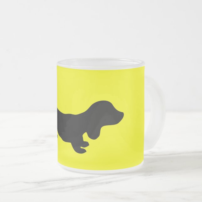 Dachshund Design Mugg för Wiener Hundälskares (Framsida höger)