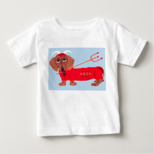 Dachshund Djävul T Shirt