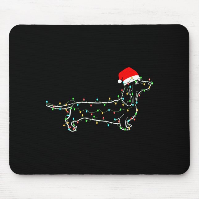 Dachshund Dogs Tree Christmas Sweater Xmas For Pet Musmatta (Framsidan)
