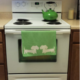 Dachshund Doxie Kitchen Towels Kökshandduk