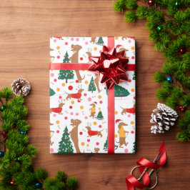 Dachshund Doxie Winnie Hund Puppy Bright jul Presentpapper