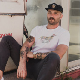 Dachshund Doxin Doxie Wiener Hund Pappa Retro Grun T Shirt