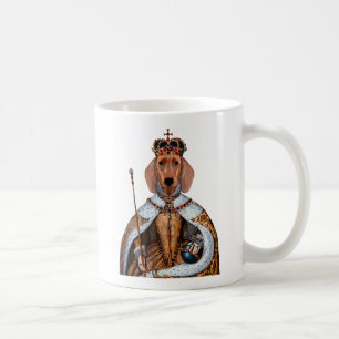 Dachshund drottning 2 kaffemugg