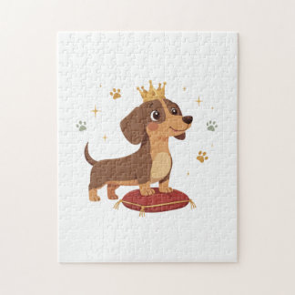 Dachshund Duke Pussel Söt Korv Hund Älskare Presen
