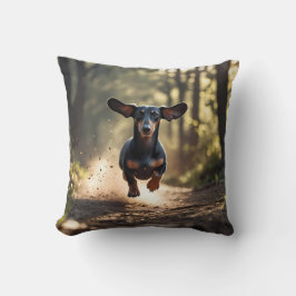 Dachshund Elegant Dekorativ kudde