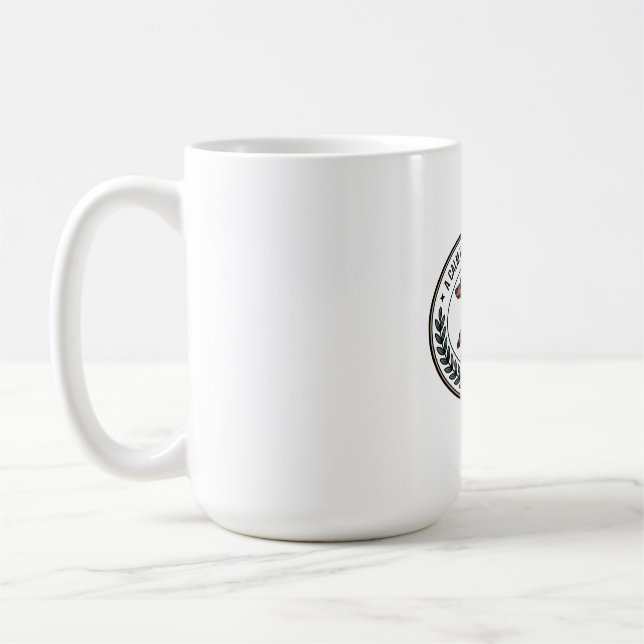 Dachshund Ett lugnt hjärta, en trogen vän Kaffemugg (Vänster)
