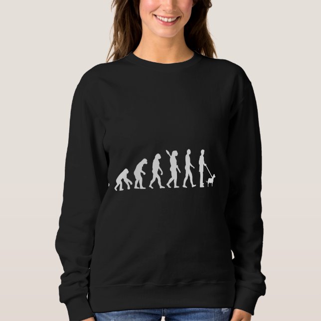 Dachshund Evolution T Shirt (Framsida)