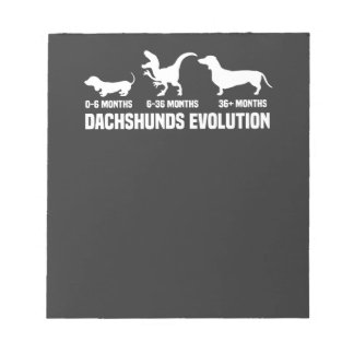 Dachshund Evolutions Anteckningsblock
