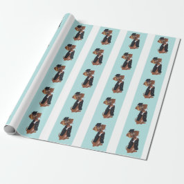 Dachshund Examenspresent Presentpapper