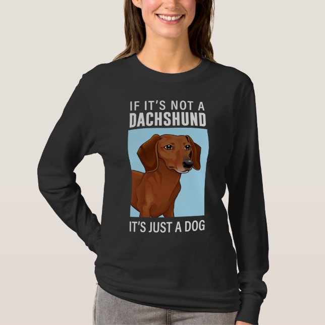 Dachshund Favorite Breed T Shirt (Framsida)