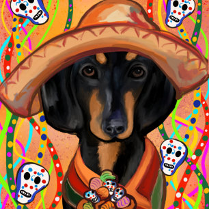 Dachshund-fest inbjudningar
