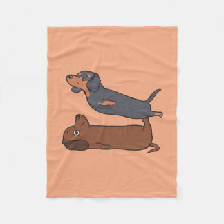 Dachshund filet|Dachshund Mamma Funny Fleecefilt