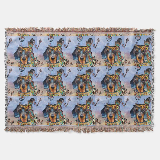 DACHSHUND   FILT (Framsidan)