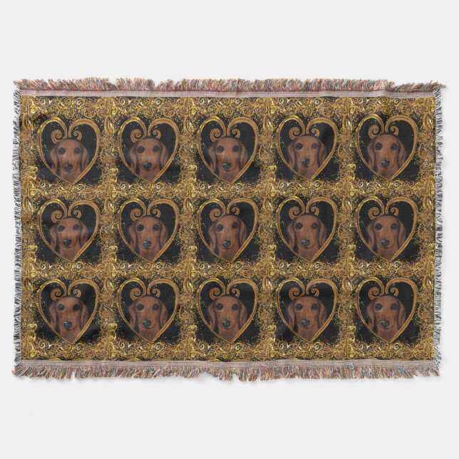 DACHSHUND   FILT (Framsidan)