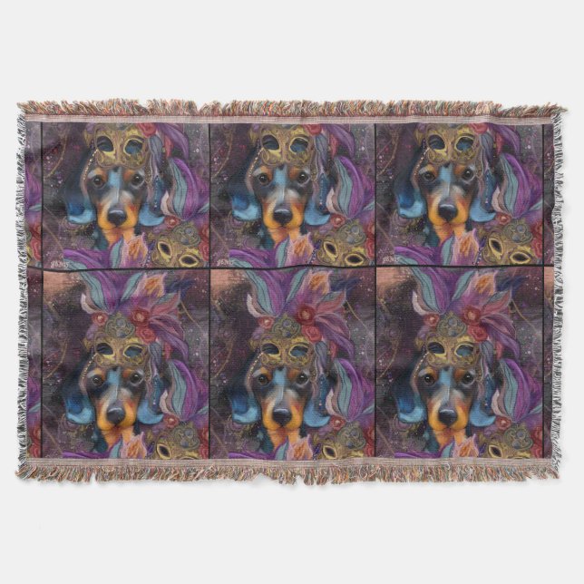 Dachshund Filt (Framsidan)