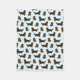 Dachshund Fleece Blanket