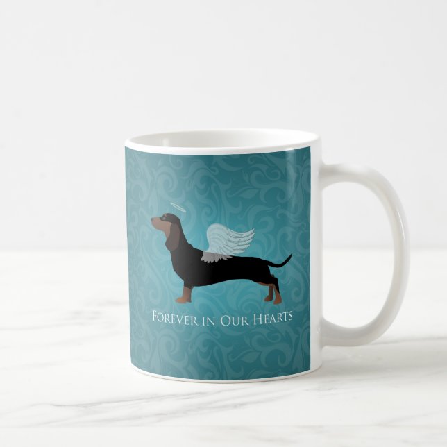 Dachshund - Förlust av minnesdesign Kaffemugg (Höger)