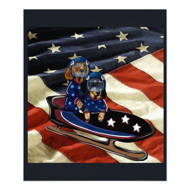 DACHSHUND  FOTOTRYCK (Framsidan)