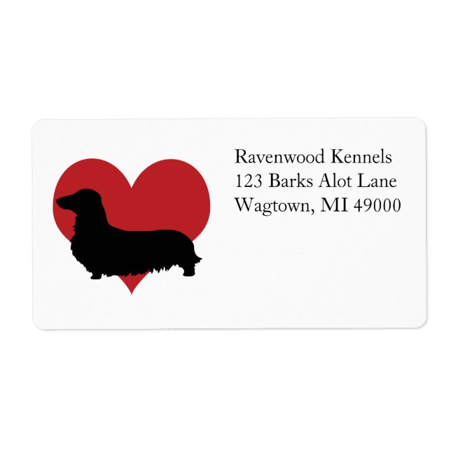 Dachshund Fraktsedel (Framsidan)