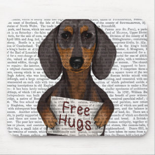 Dachshund, fria häckar musmatta