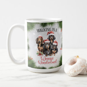 Dachshund Funny jul Hund Coffee Mugg
