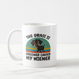 Dachshund Gass Greener under min Wiener Hund Fu Kaffemugg