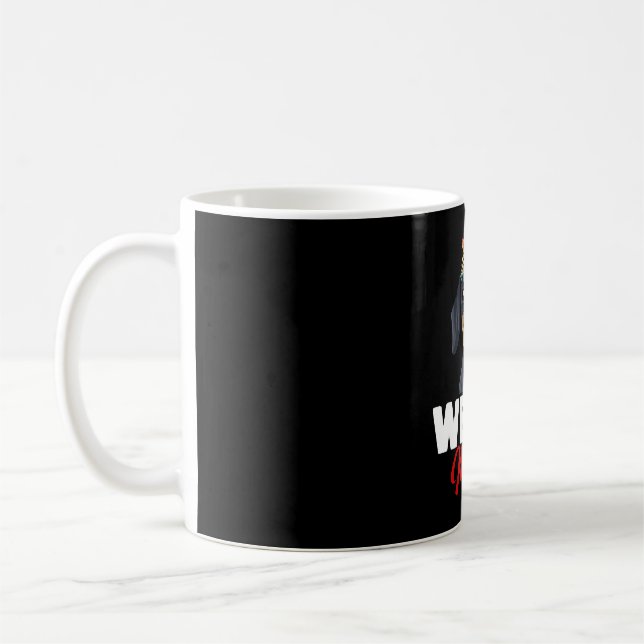 Dachshund Gift Dixie Wiener Doxie Dackel Kaffemugg (Vänster)