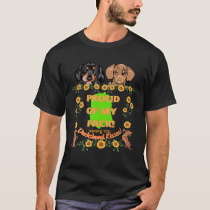 DACHSHUND GIFTS FUNNY WIENER HUND CUTE PET-PROUT A T SHIRT