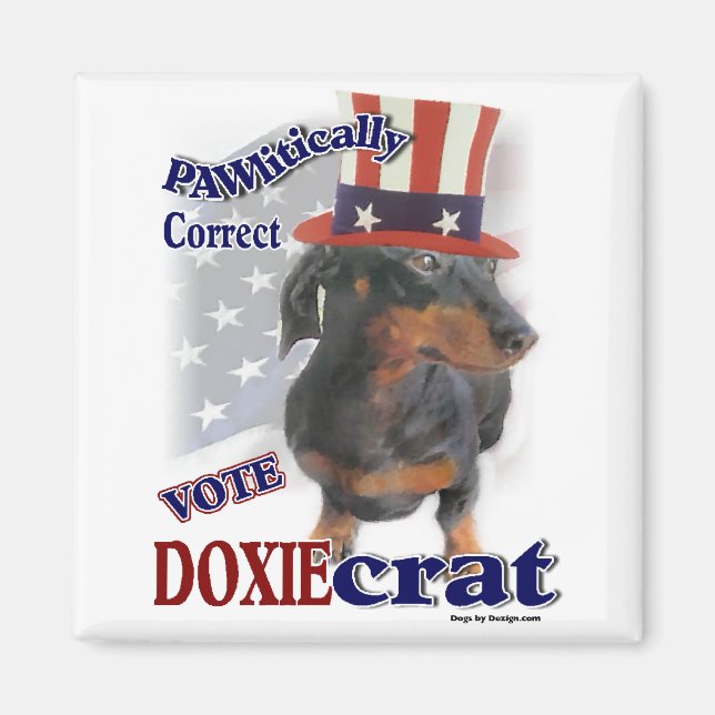 Dachshund Gifts Magnet (Framsidan)