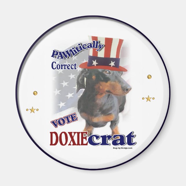 Dachshund Gifts Magnet (Framsidan)