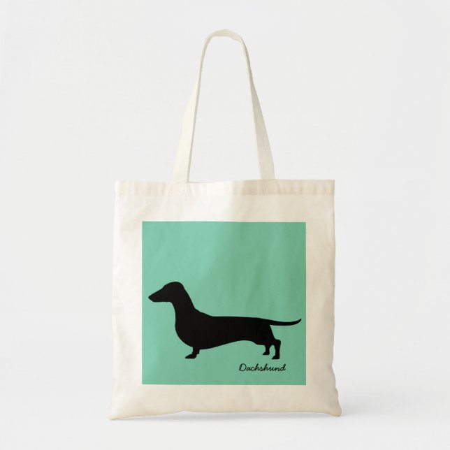 Dachshund Gifts Tygkasse (Framsidan)