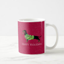 Dachshund Glad helg Design