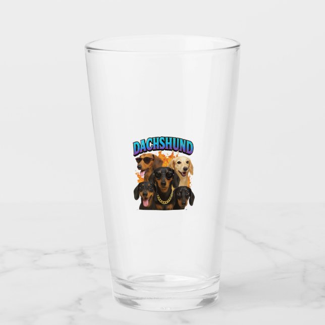 Dachshund Glaskopp (Framsida)