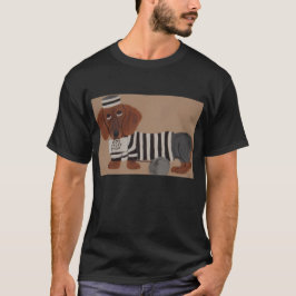 Dachshund Godsaks Tjuv Fånge T Shirt