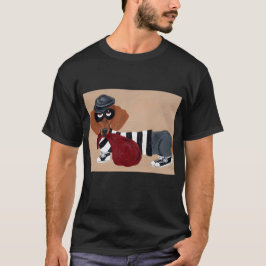 Dachshund godsstjälare inbrottstjuv t shirt