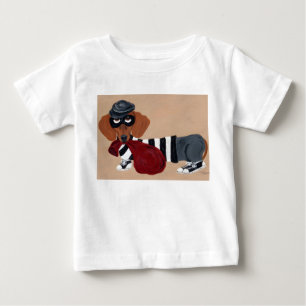 Dachshund godsstöld inbrottstjuv t shirt