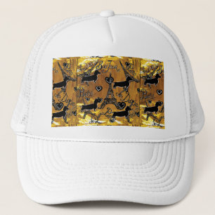 Dachshund Guld Keps