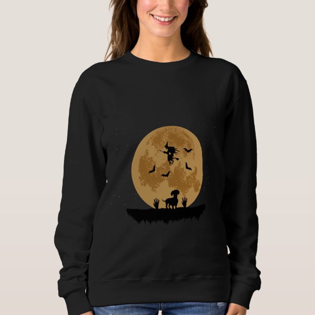Dachshund Halloween Dachshund Costume T Shirt (Framsida)