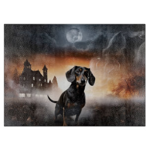 Dachshund Halloween Skräckinjagande
