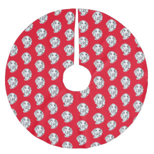 dachshund handritad skiss svart vit valp hund  julgransmatta borstad polyester