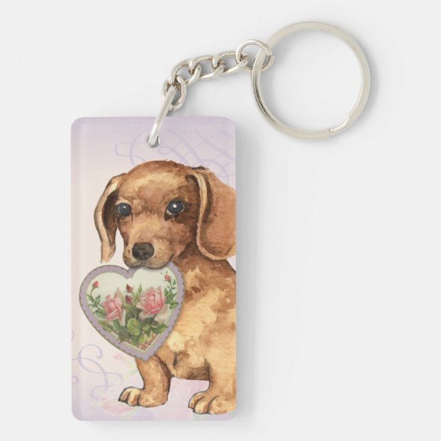 Dachshund Heart Mamma (Baksidan)
