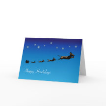 Dachshund Helgdag Card