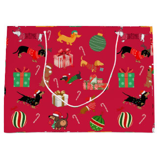 Dachshund Helgdag Gift Bag