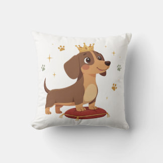 Dachshund-hertig kastkudde korvhund älskare presen kudde