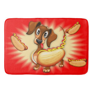 Dachshund Hett Hund Badrumsmatta