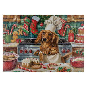 Dachshund Holiday Baking: Festiv jul