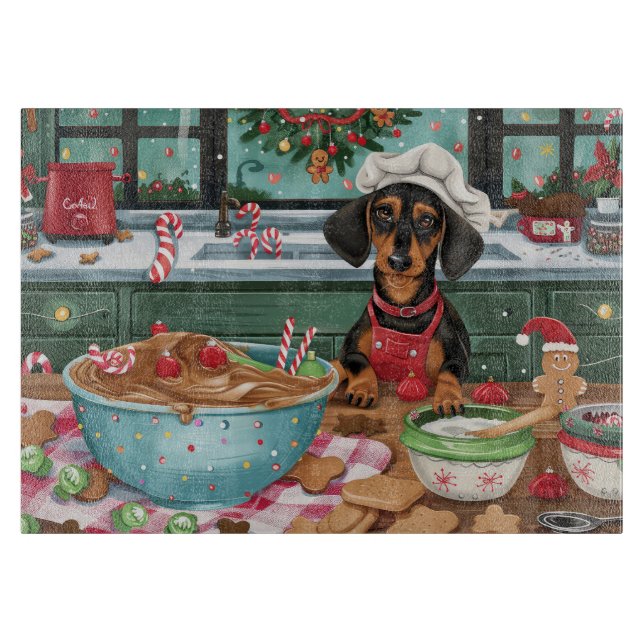 Dachshund Holiday Baking: Festiv julbakning  (Framsidan)