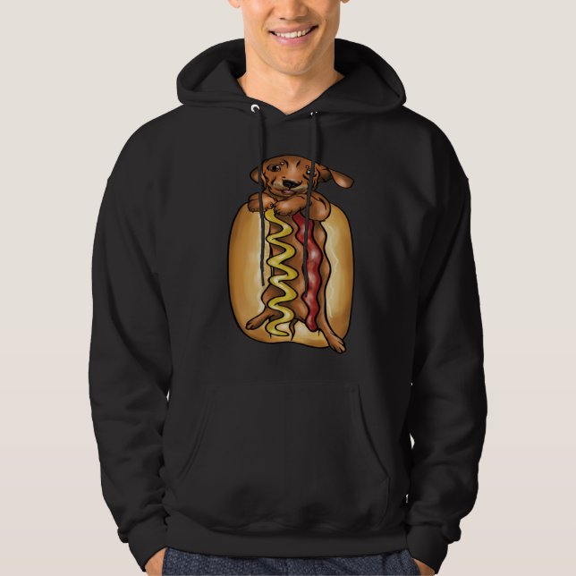 Dachshund   hoodie (Framsida)