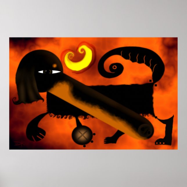 Dachshund hund 2006_apr6_dachshund poster (Framsidan)