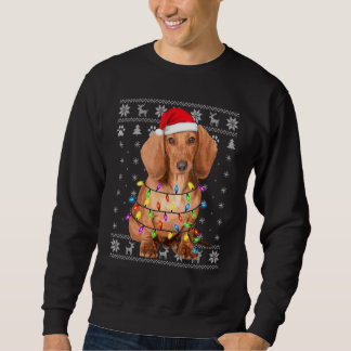 Dachshund Hund 2 Lång Ärmad Tröja